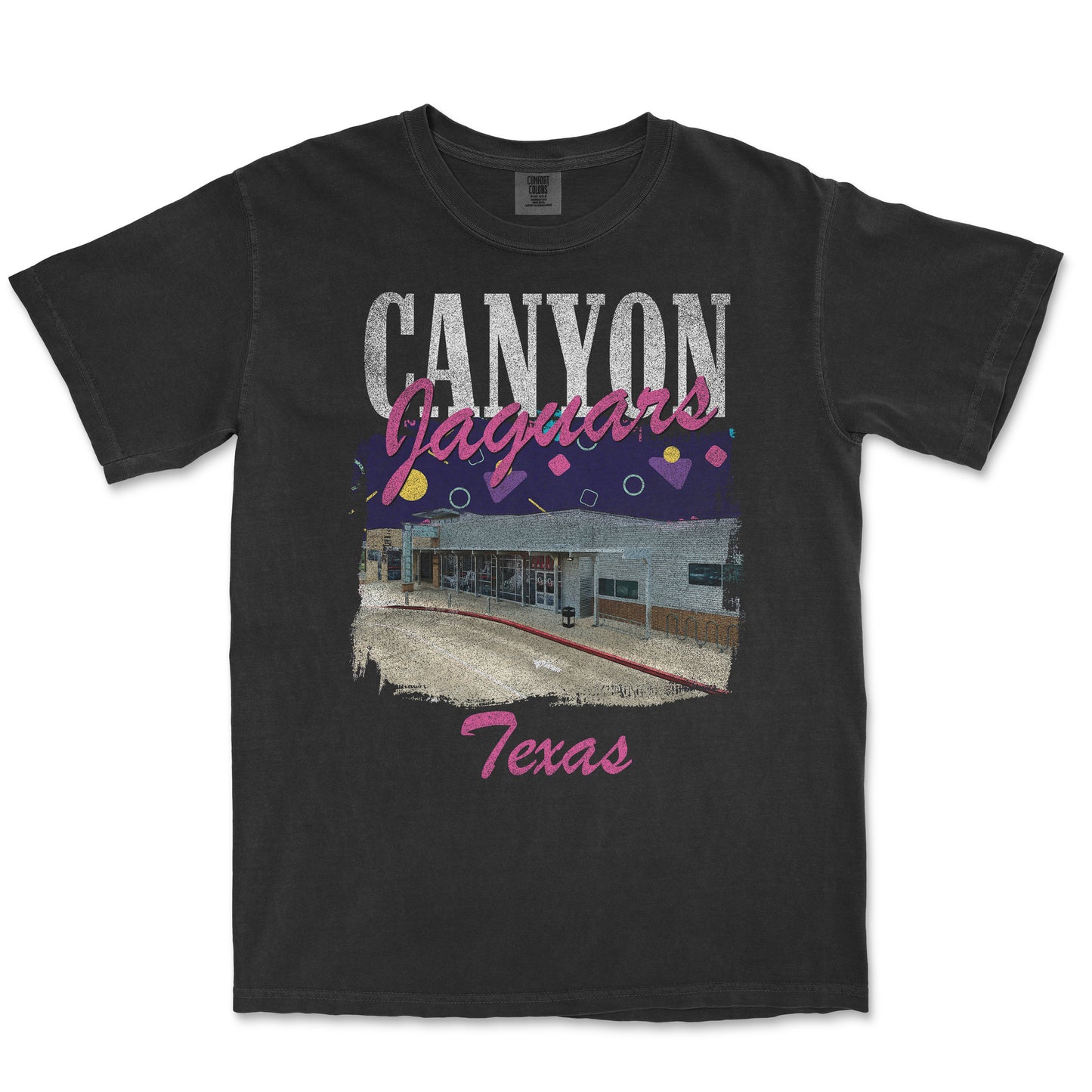 Retro Schoolhouse Tee: Canyon Middle School