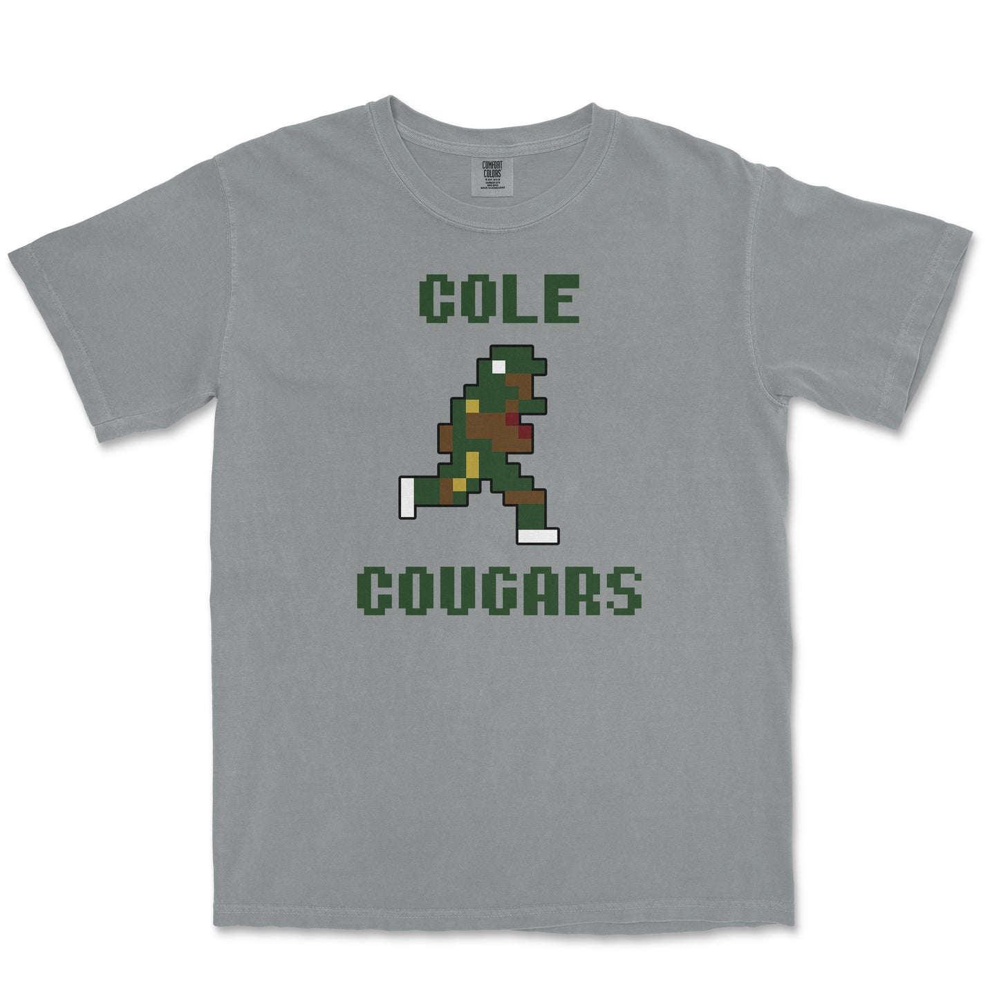 Retro Pixel Bowl Tee: Cole High School