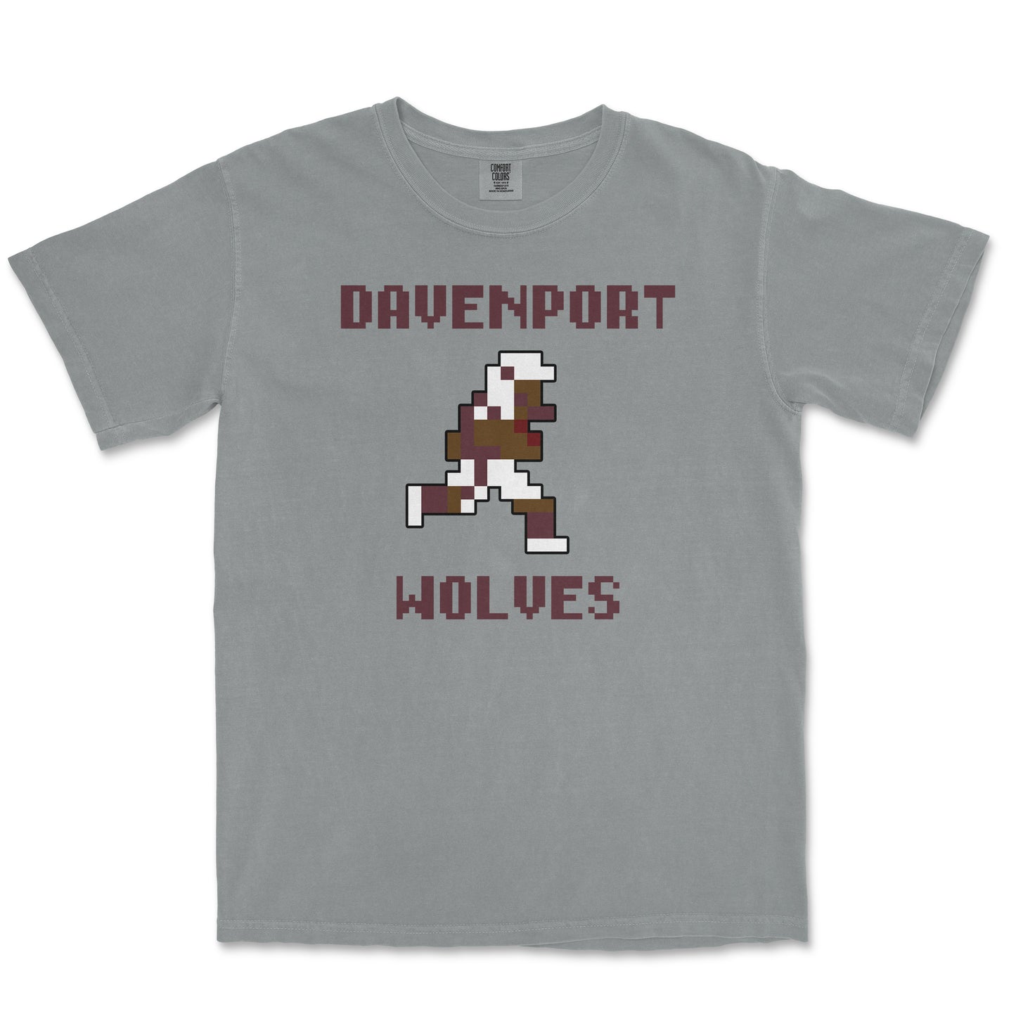 Retro Pixel Bowl Tee: Davenport High School