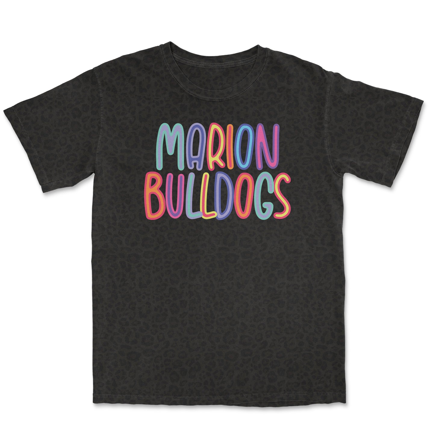 Neon Marion Leopard Print Tee