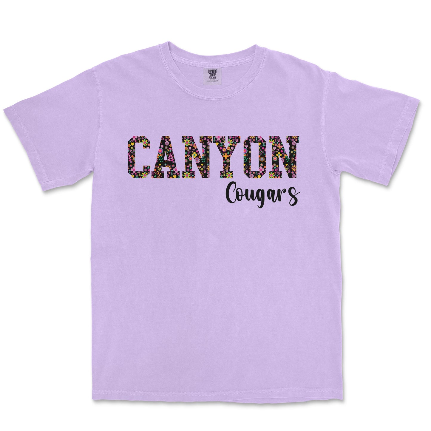 Floral Fiesta Tee: Canyon High School