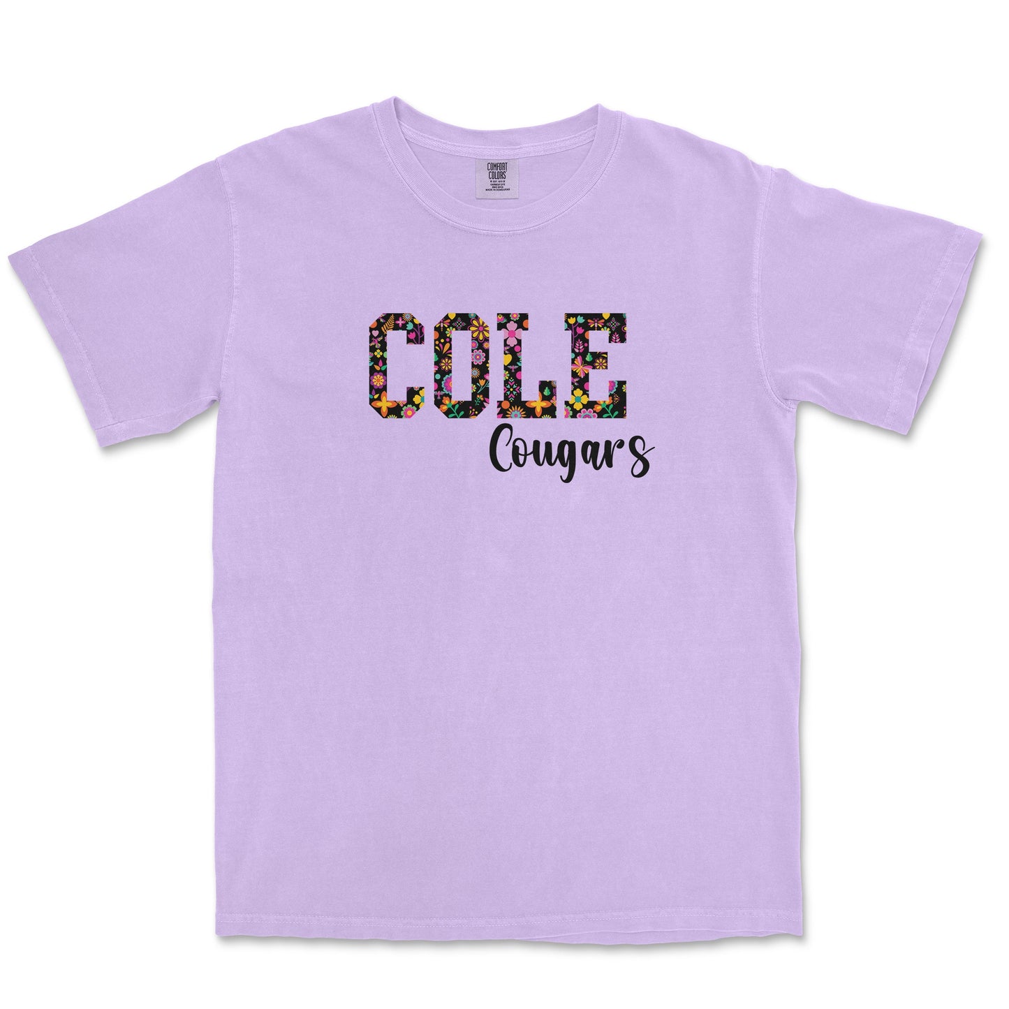 Floral Fiesta Tee: Cole High School