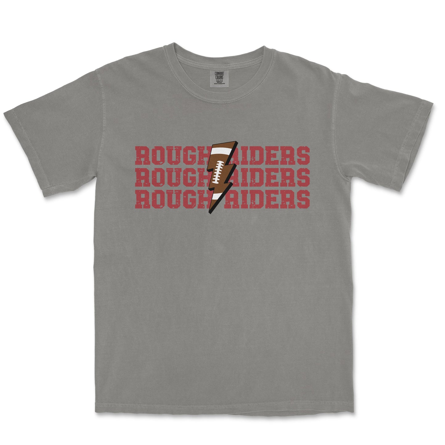 Football Bolt Tee: Roosevelt High School