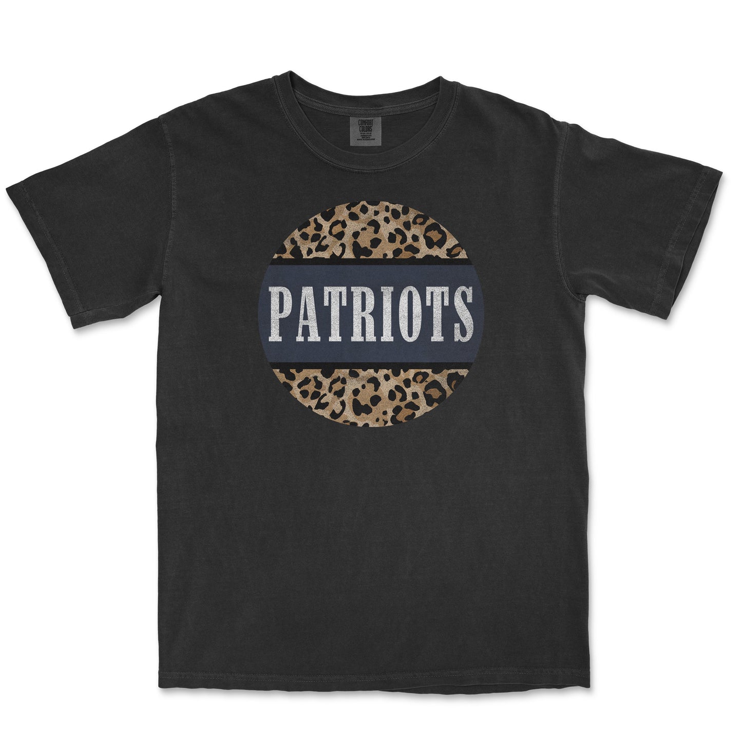 Leopard Circle Tee: Veterans Memorial High School