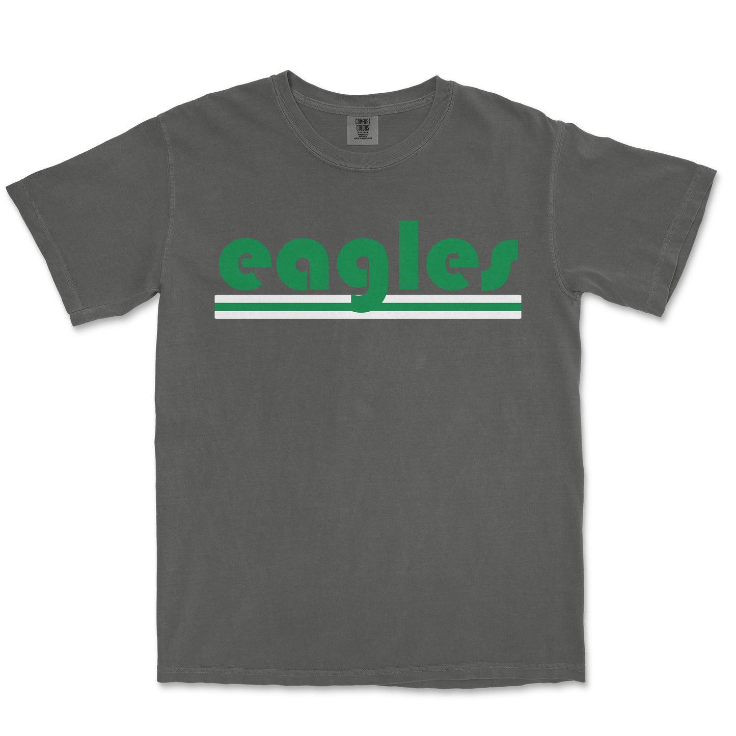 Retro Striped Tee: Pleasanton High School