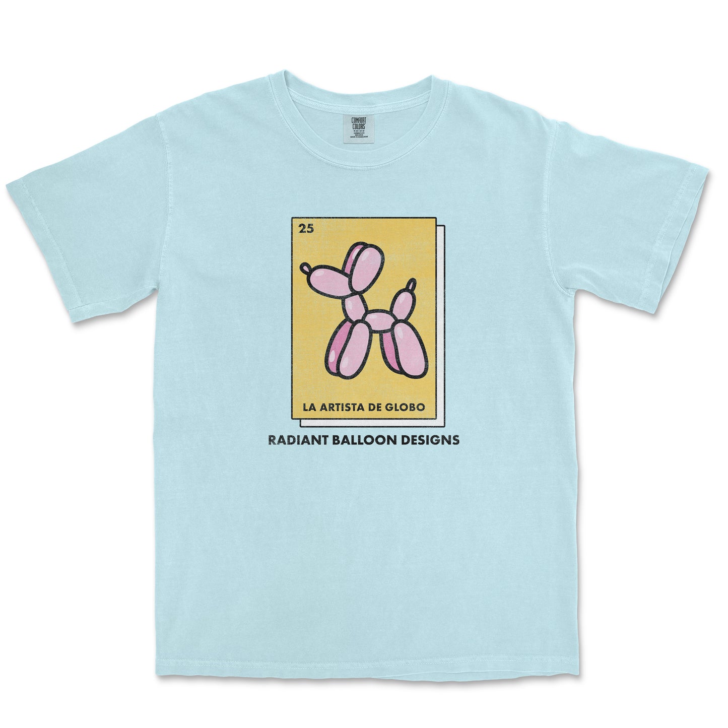 Lotería Tee: Radiant Balloon Designs CUSTOM