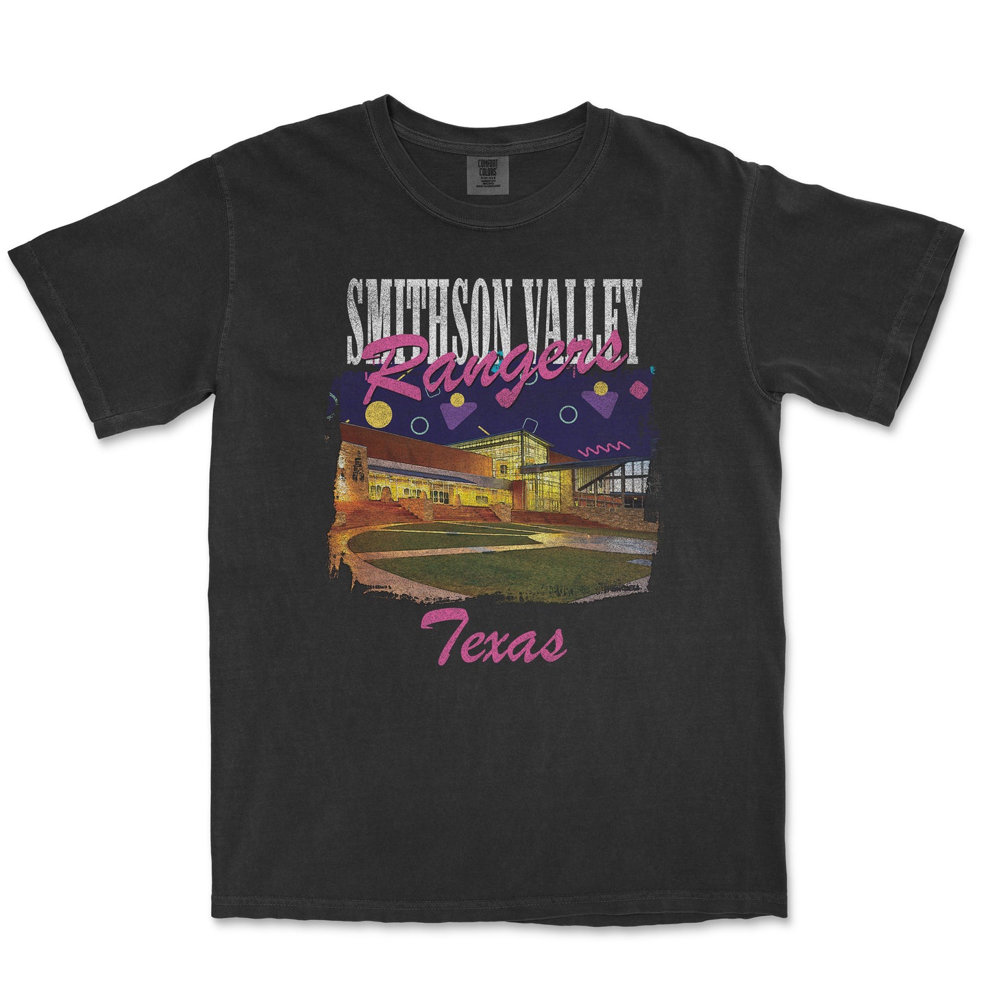 Retro Schoolhouse Tee: Smithson Valley High School