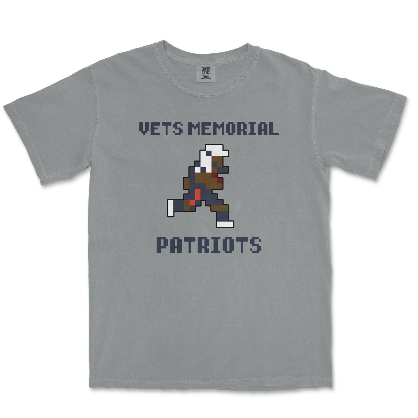 Retro Pixel Bowl Tee: Veterans Memorial High School