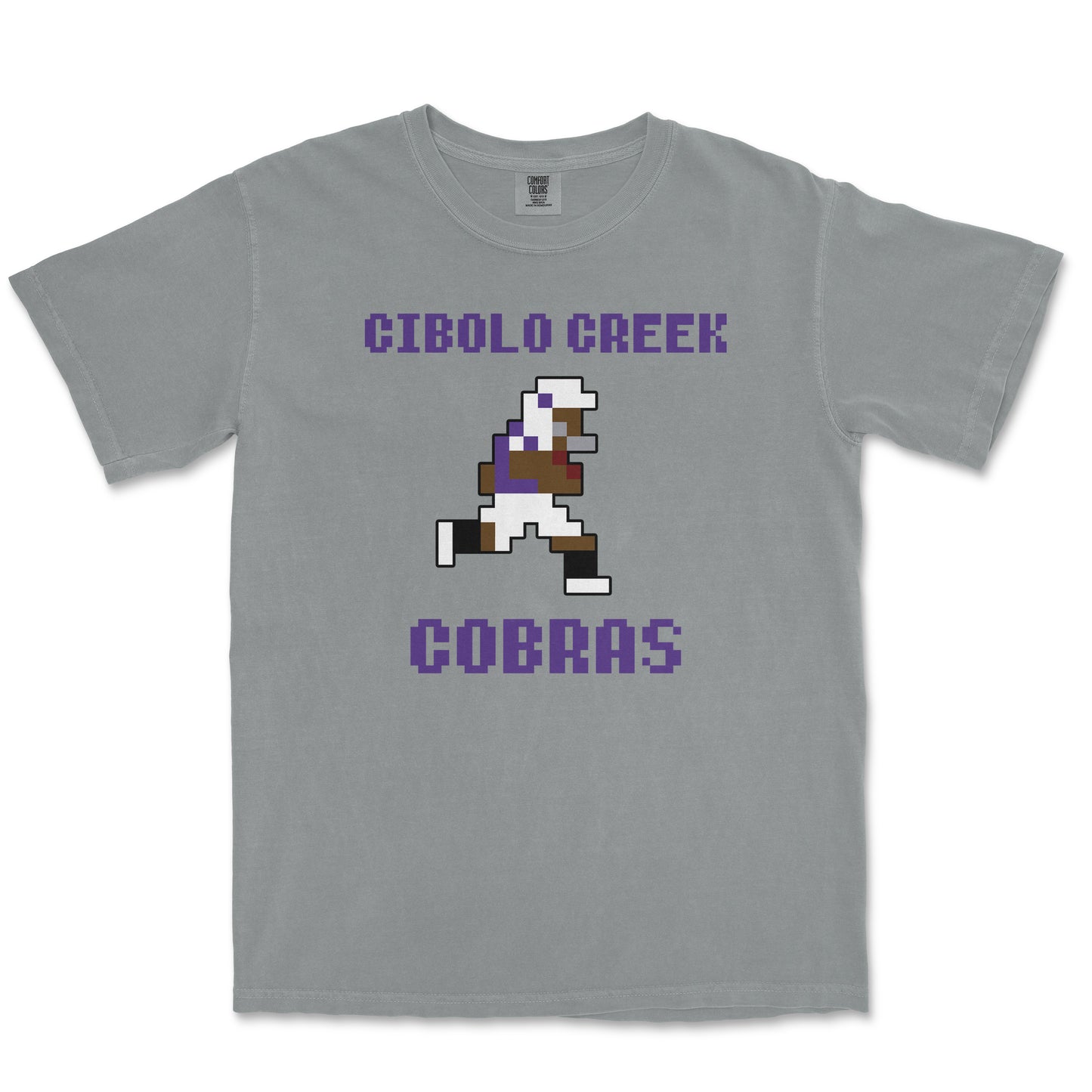 Retro Pixel Bowl Tee: Cibolo Creek Cobras