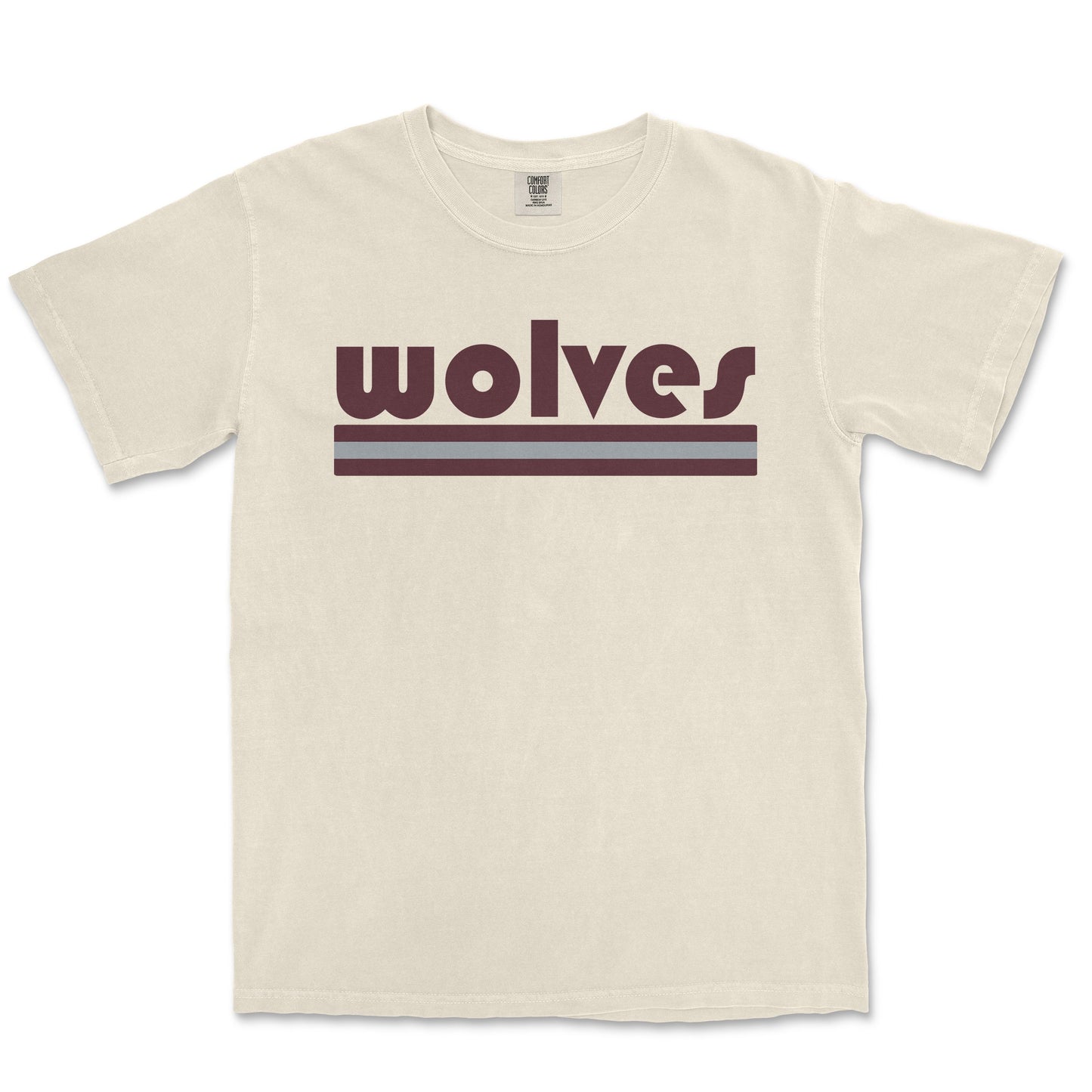 Retro Striped Tee: Davenport High School