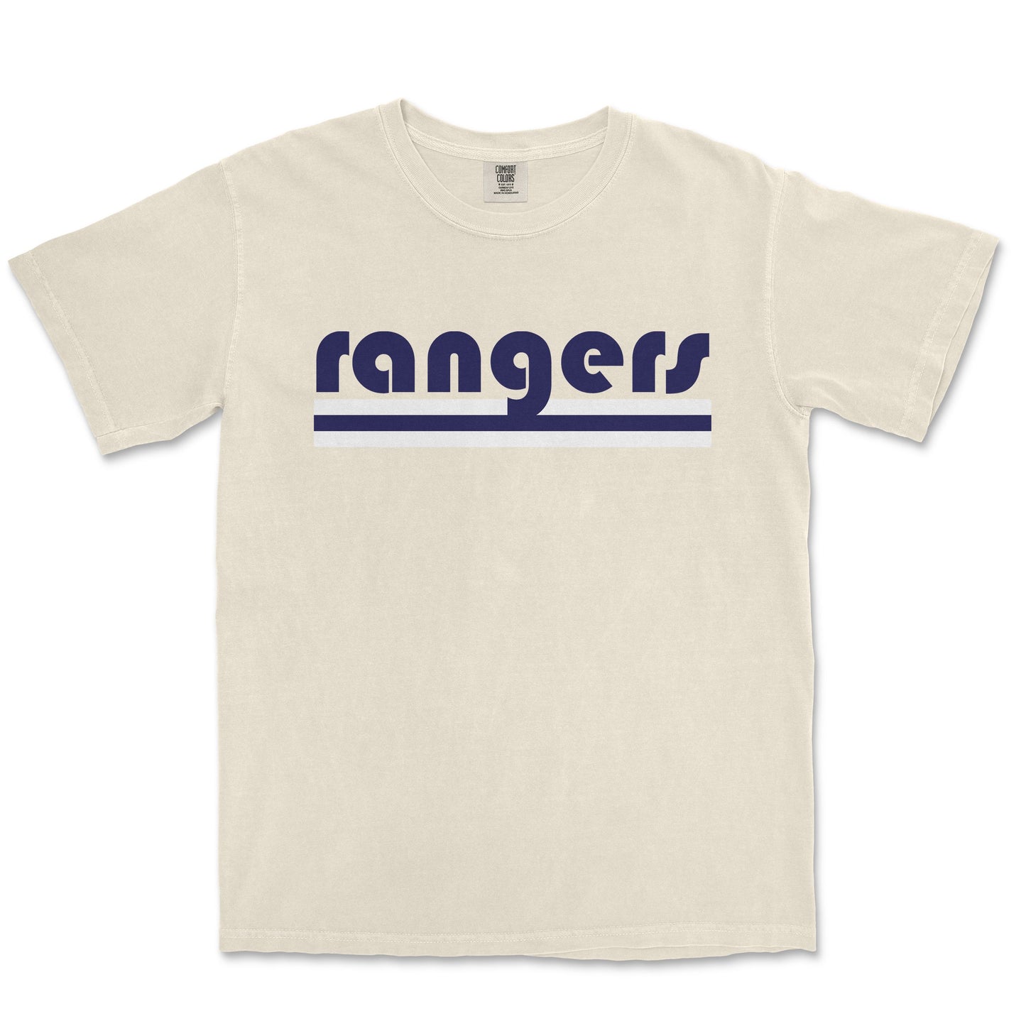 Retro Striped Tee: Smithson Valley High School