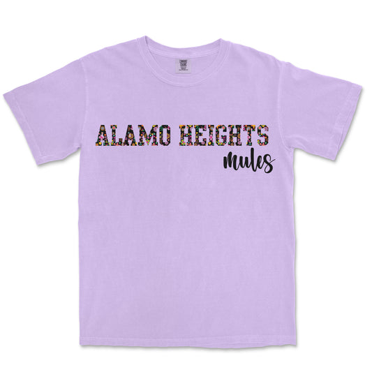 Floral Fiesta Tee: Alamo Heights High School