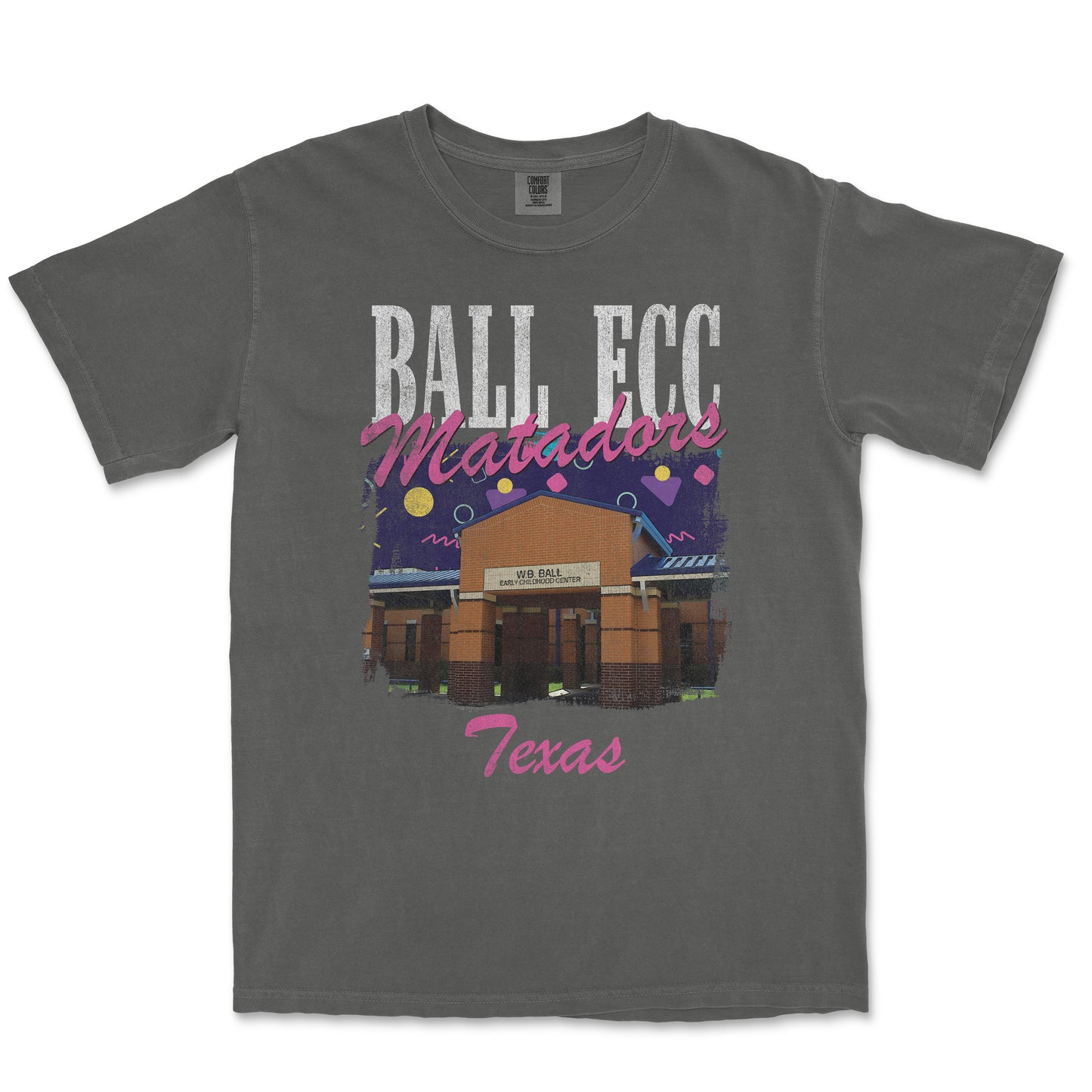 Retro Schoolhouse Tee: Ball ECC