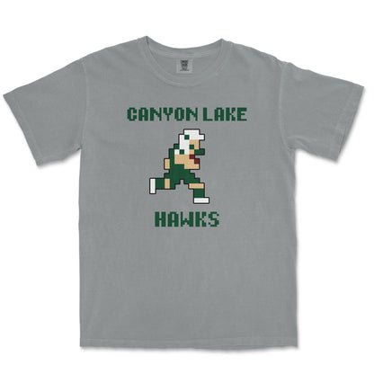 Retro Pixel Bowl Tee: Canyon Lake High School