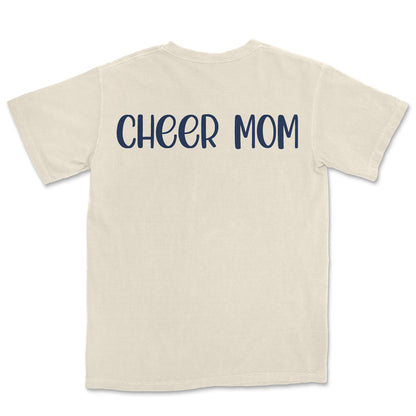 Coquette Ribbon Tee: New Braunfels Middle School Cheer Mom