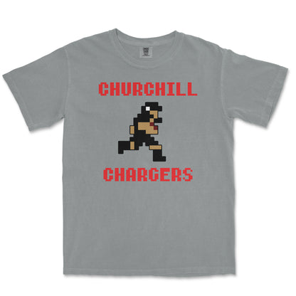 Retro Pixel Bowl Tee: Churchill High School