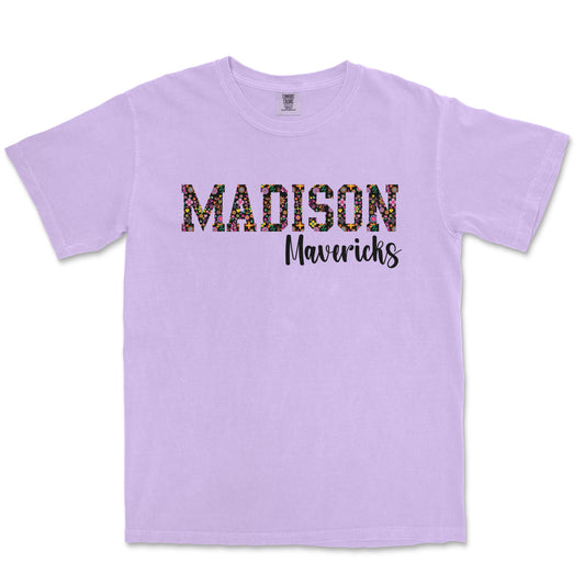 Floral Fiesta Tee: Madison High School