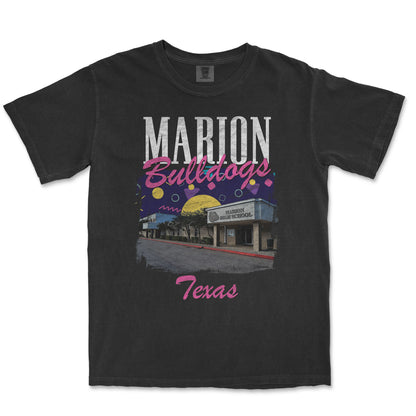 Retro Schoolhouse Tee: Marion High School