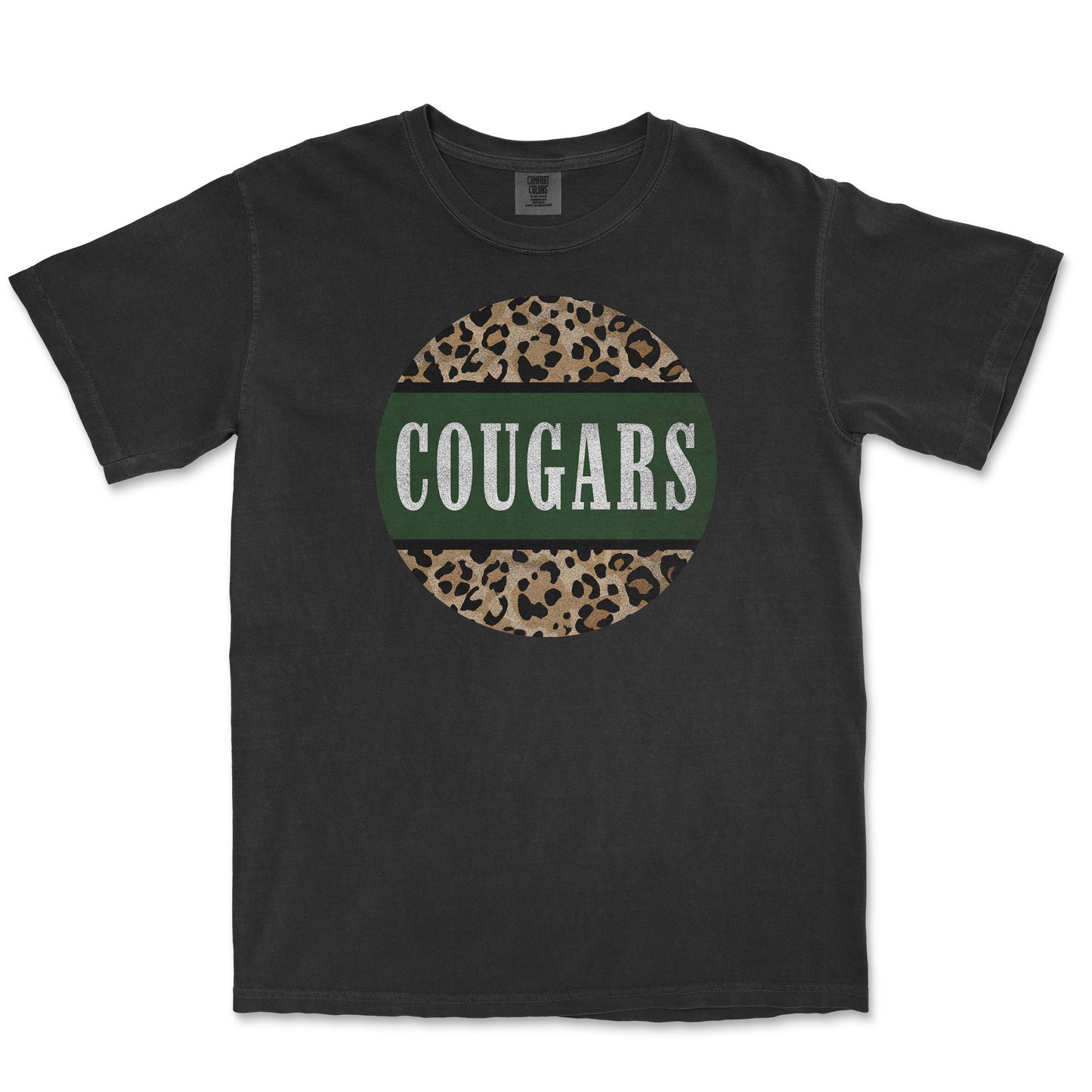 Leopard Circle Tee: Cole High School