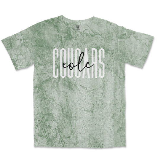 Color Blast Tee: Cole High School