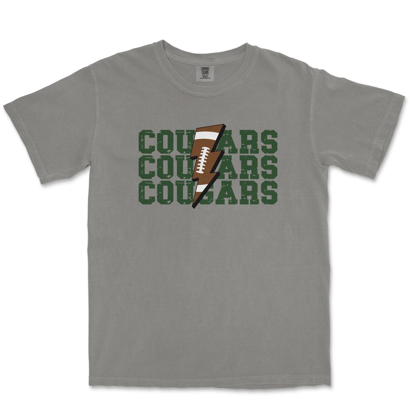 Football Bolt Tee: Cole High School