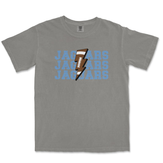 Football Bolt Tee: Johnson High School