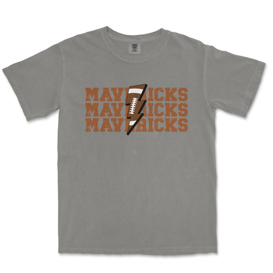 Football Bolt Tee: Madison High School