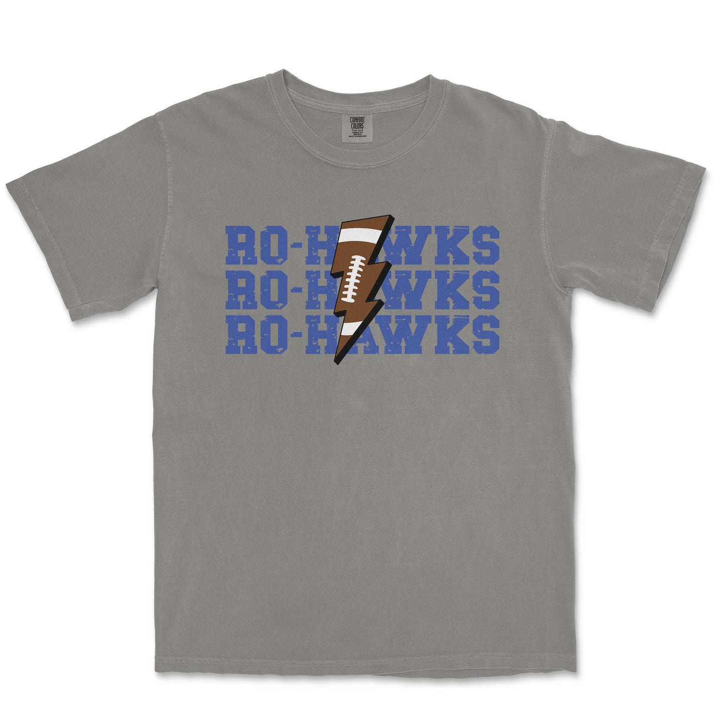 Football Bolt Tee: Randolph High School