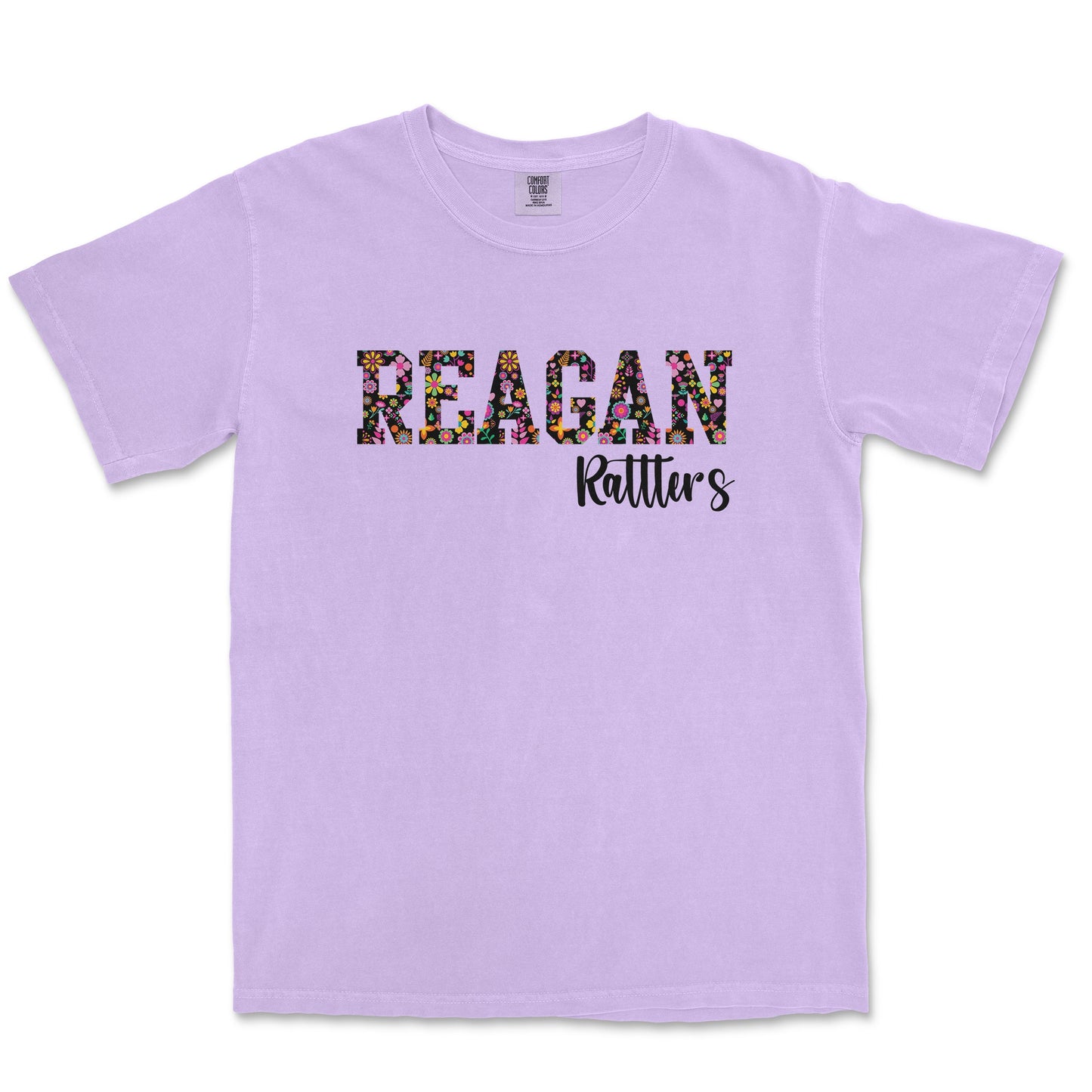 Floral Fiesta Tee: Reagan High School