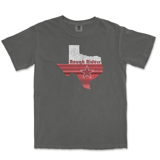 Texas Sunrise Tee: Roosevelt High School