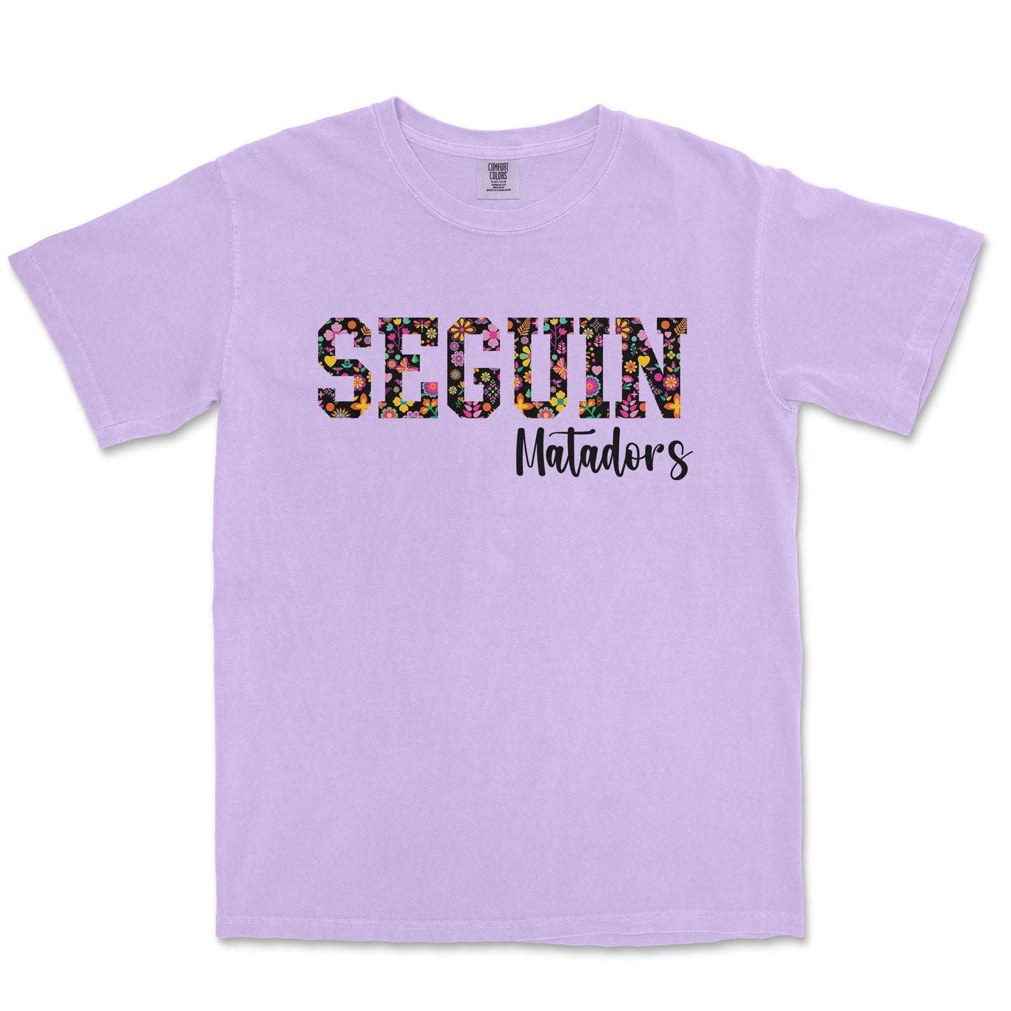 Floral Fiesta Tee: Seguin High School