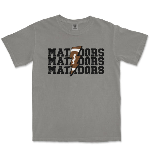 Football Bolt Tee: Seguin High School