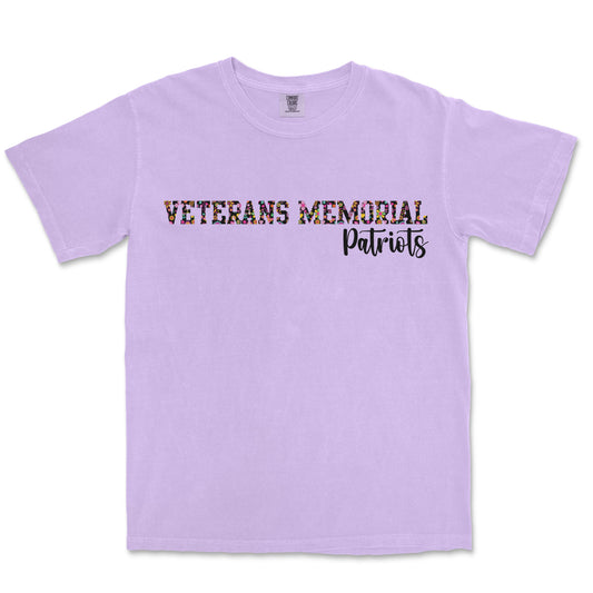 Floral Fiesta Tee: Veterans Memorial High School