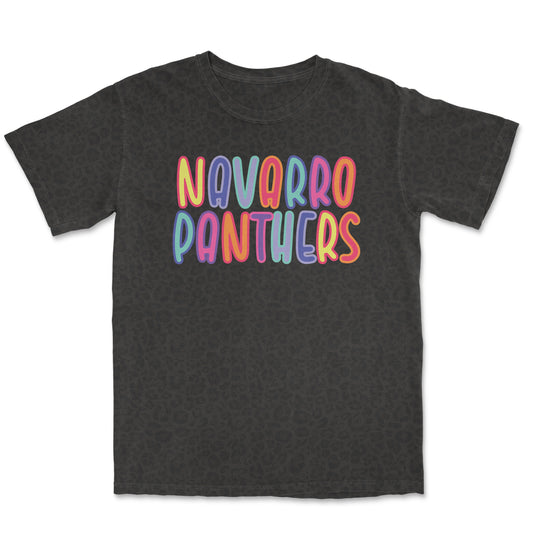 Neon Navarro Leopard Print Tee