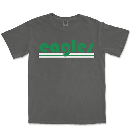 Retro Striped Tee: Pleasanton High School