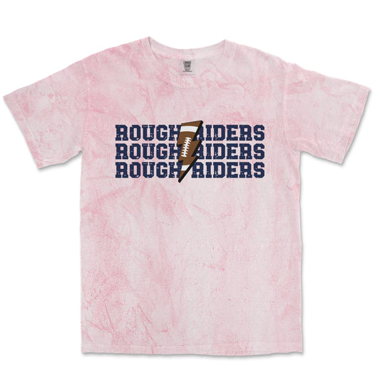 Football Bolt Tee: Roosevelt High School CUSTOM