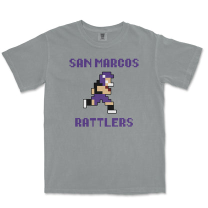 Retro Pixel Bowl Tee: San Marcos High School