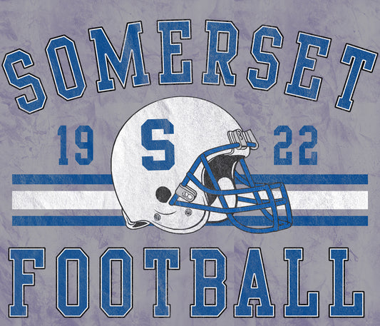 Retro Football Sweatshirt: Somerset High School