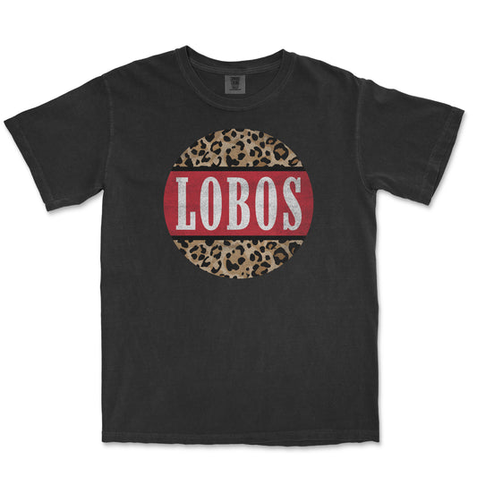 Leopard Circle Tee: Sul Ross University