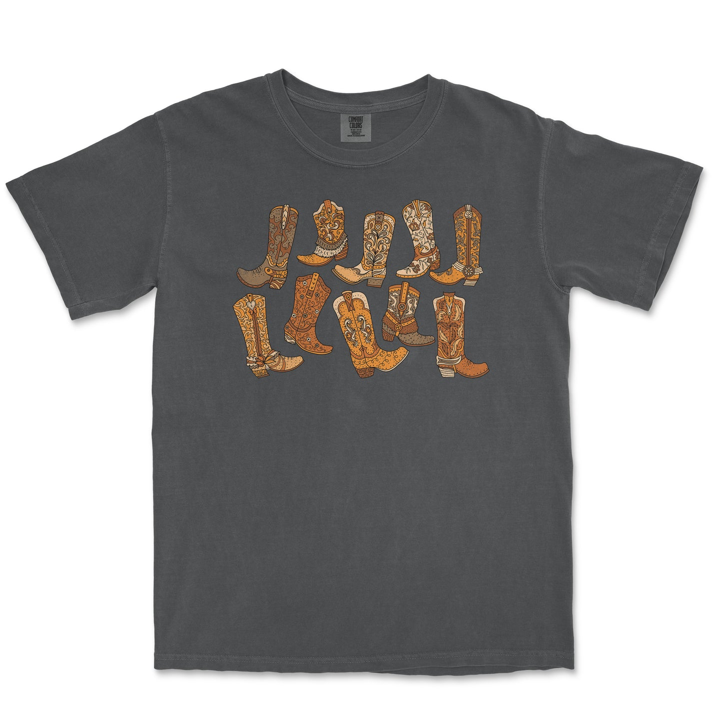 Cowgirl Boots Tee (Choose Your Color) Infant and Toddler Sizes