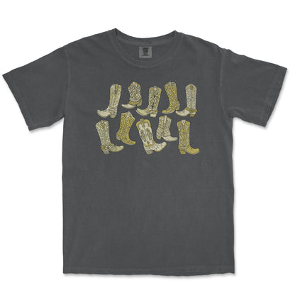 Cowgirl Boots Tee (Choose Your Color) Infant and Toddler Sizes