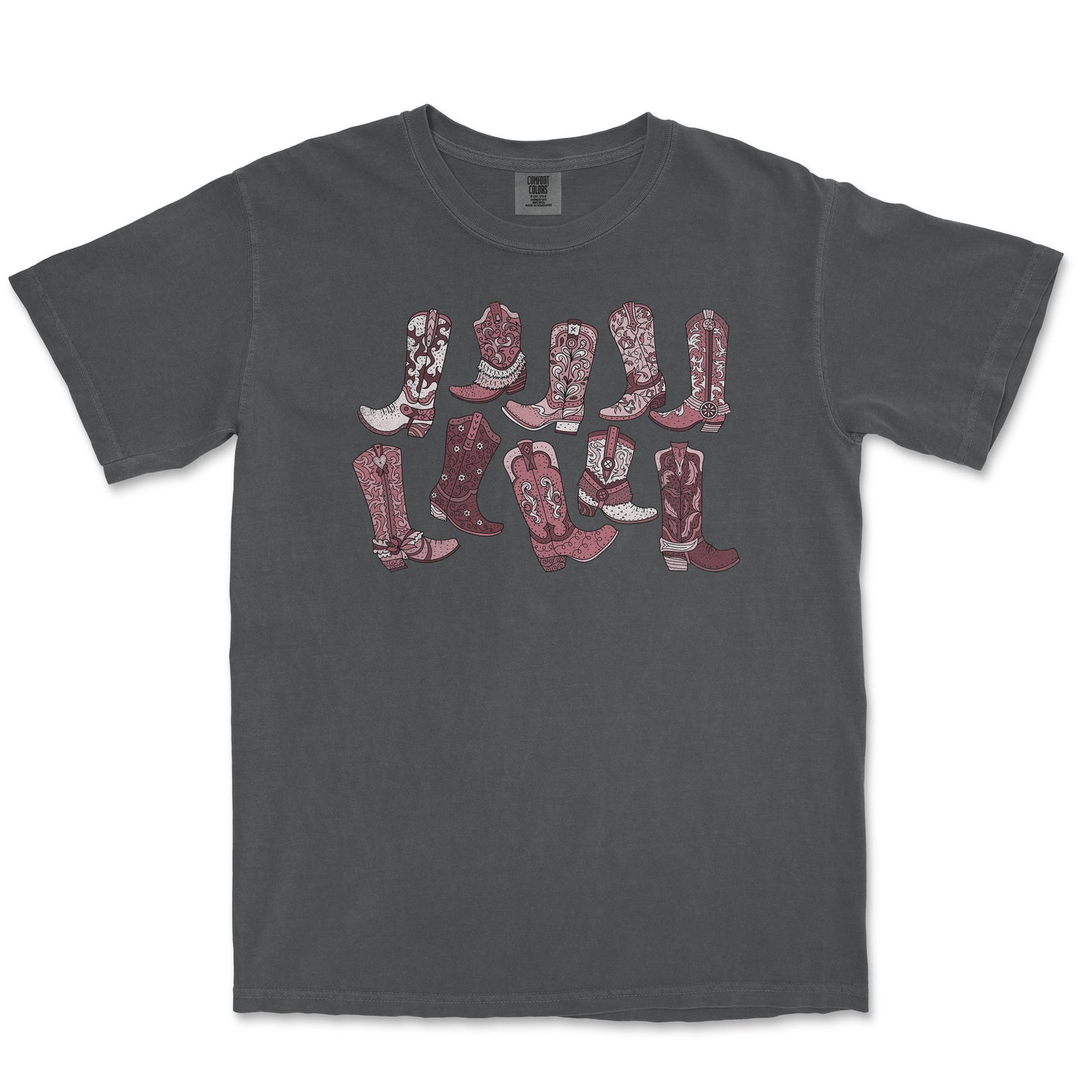 Cowgirl Boots Tee (Choose Your Color) Infant and Toddler Sizes