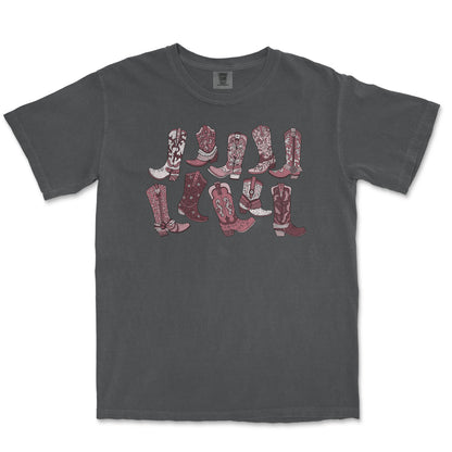Cowgirl Boots Tee (Choose Your Color) Infant and Toddler Sizes