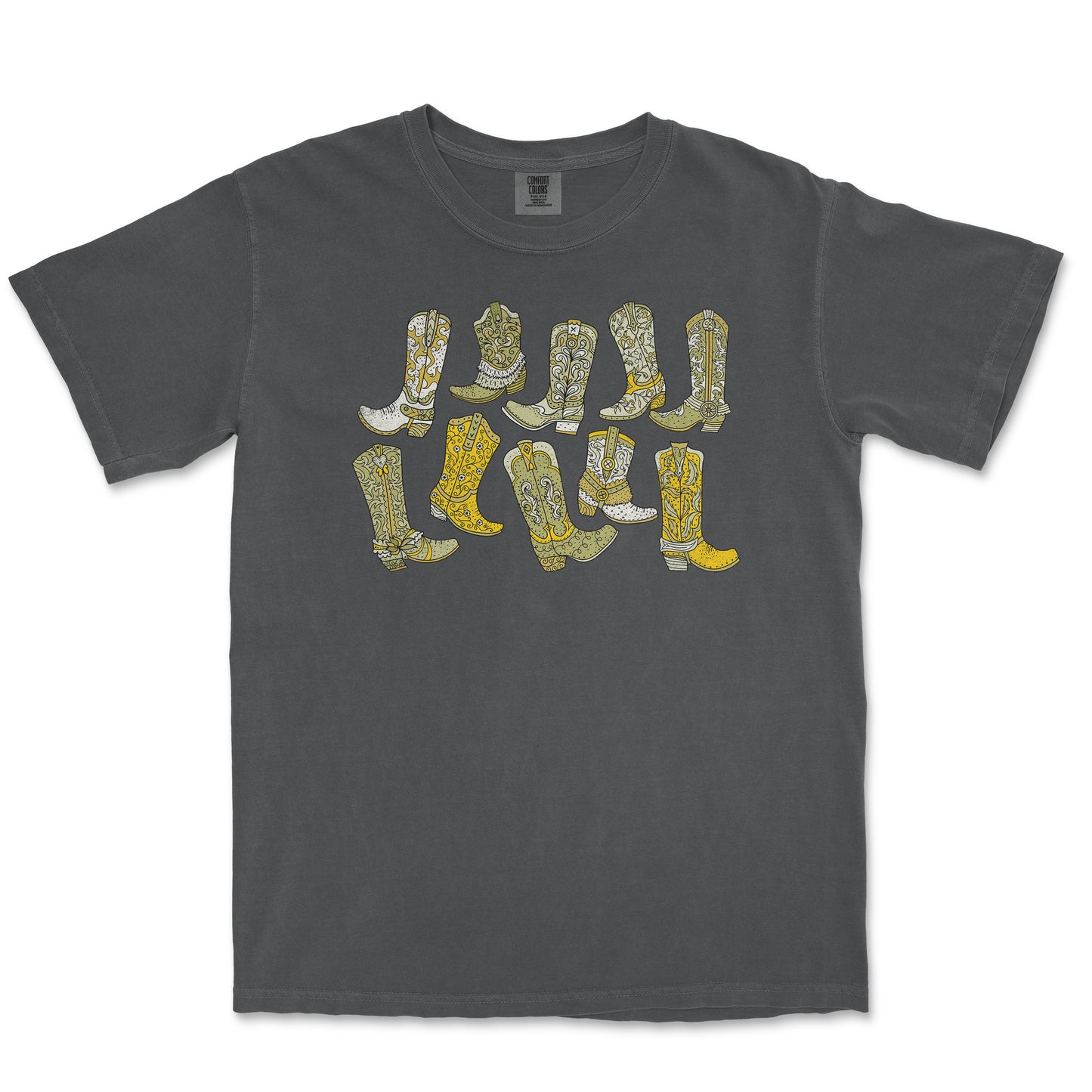 Cowgirl Boots Tee (Choose Your Color) Infant and Toddler Sizes