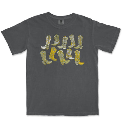 Cowgirl Boots Tee (Choose Your Color) Infant and Toddler Sizes