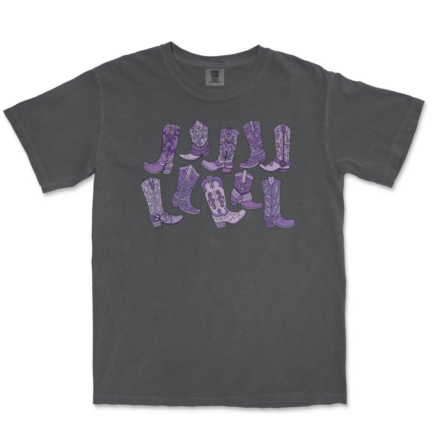 Cowgirl Boots Tee (Choose Your Color) Infant and Toddler Sizes