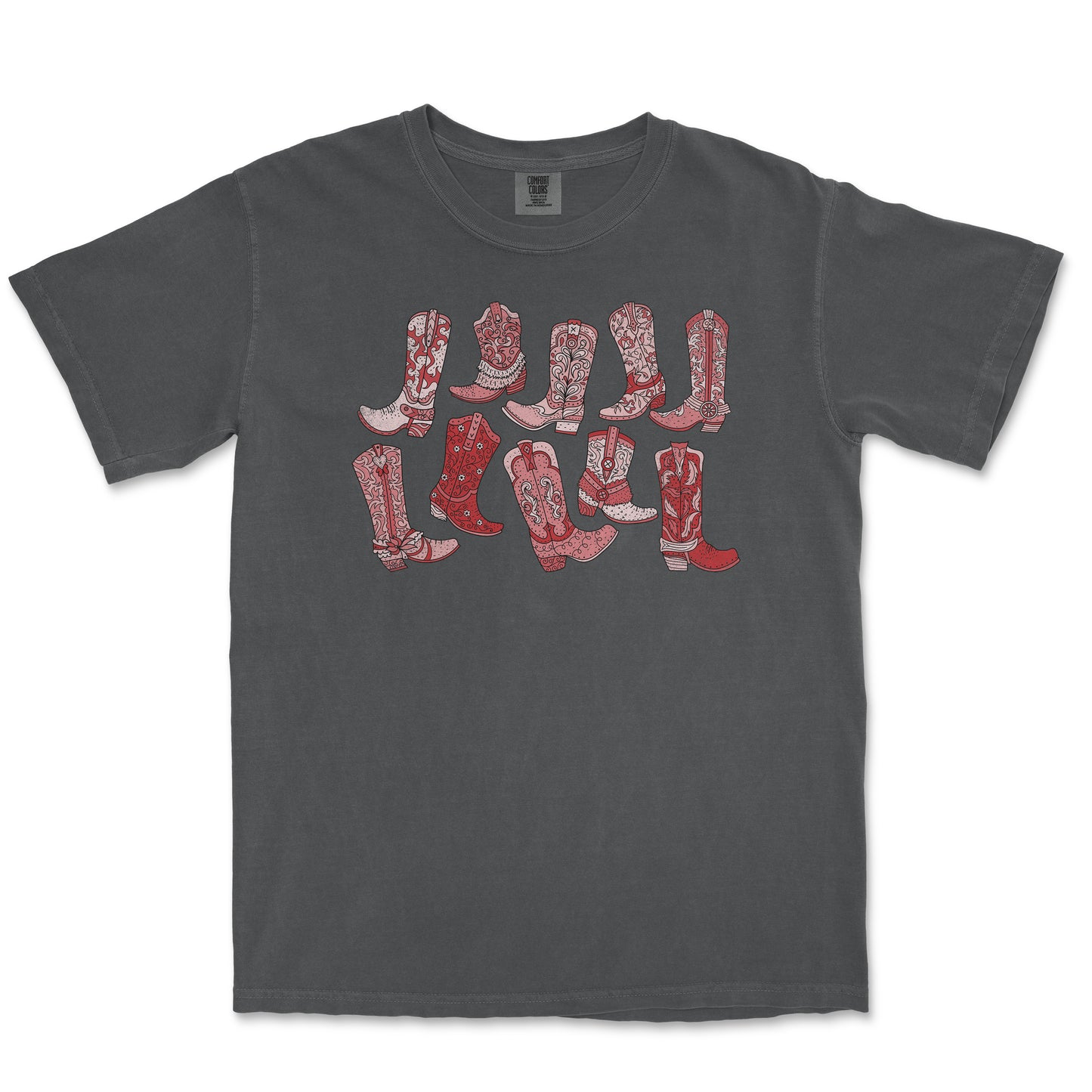 Cowgirl Boots Tee (Choose Your Color) Infant and Toddler Sizes