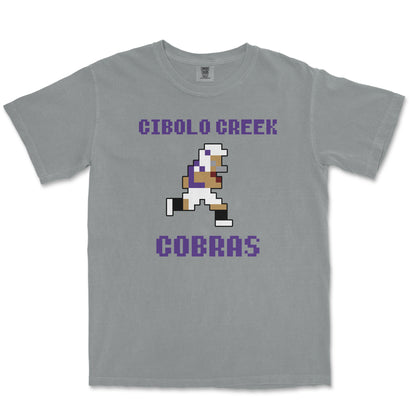 Retro Pixel Bowl Tee: Cibolo Creek Cobras