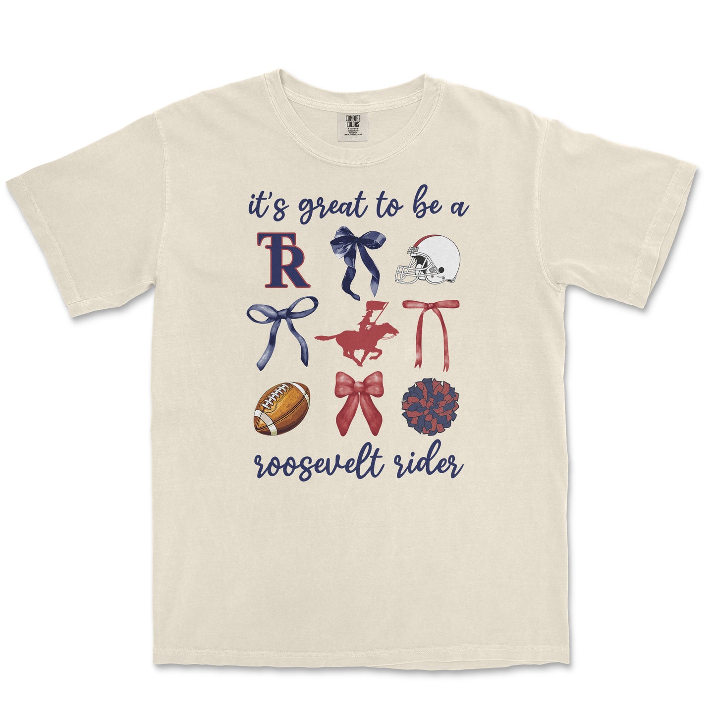 Great To Be A Roosevelt Rider Tee