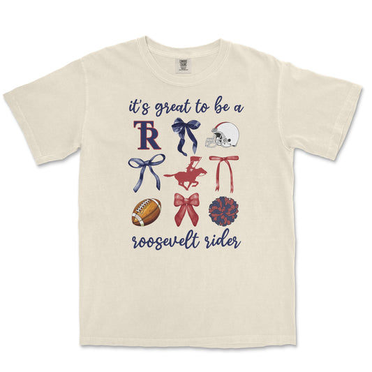Great To Be A Roosevelt Rider Tee